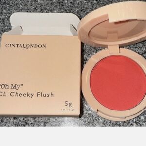 Cintalondon "Oh My" Cheeky Flush - Vibrant Red Blush 5g New